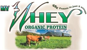 MyWHEY 100% Organic Protein Concentrate. 48 Grams Organic Protein in just 2-Scoops. 100% Raw Whey Concentrate (Organic SuperFood* Flavored & Unflavored)